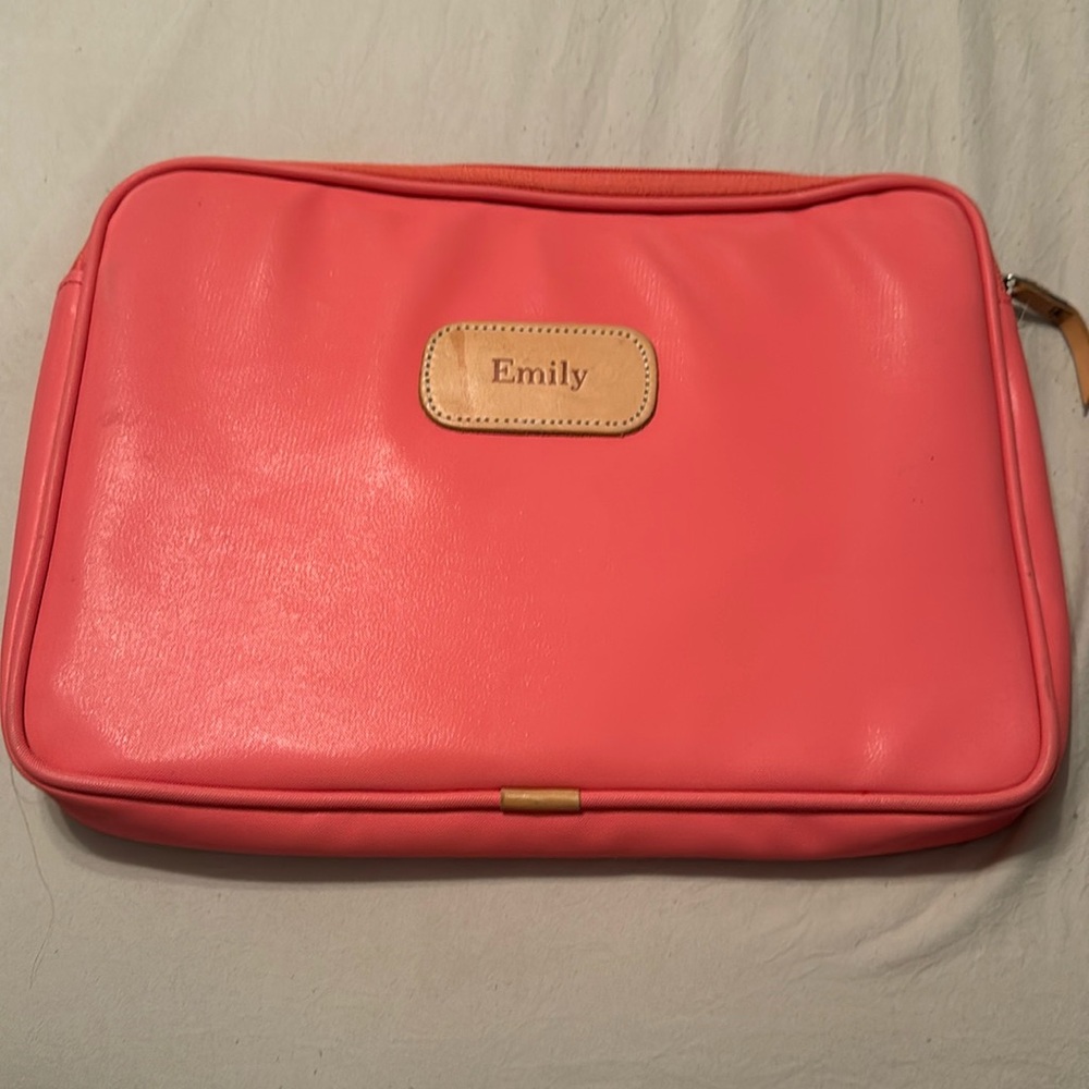 13” Computer Case - Jon Hart in coral